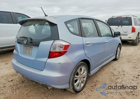 2010 Honda Fit Sport из США, поврежденный, VIN JHMGE8H43AC024720